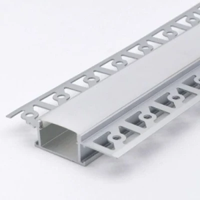 Anodized aluminum profile for 1-2 rows of LED strip HB-61X14