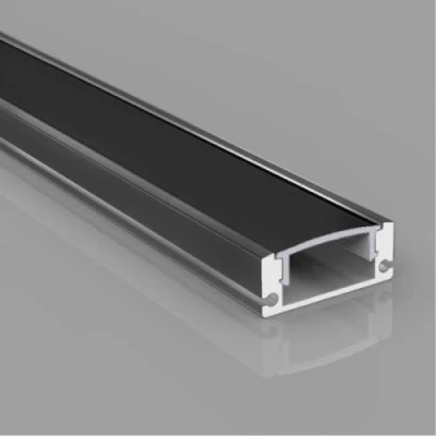 Anodized aluminum profile for LED strip HB-17.4X7BC