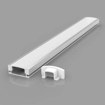 Anodized aluminum profile for LED strip HB-17.5X7T