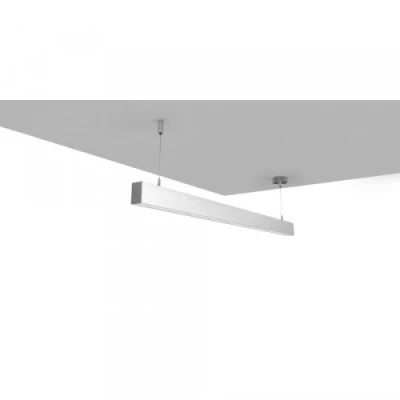 Anodized high aluminum profile for 1-4 rows of LED strips HB-75X50