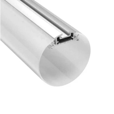 Apaļš anodēts alumīnija profils 1-3 LED lentes rindām HB-60D