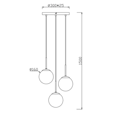 Подвесной светильник BALINI