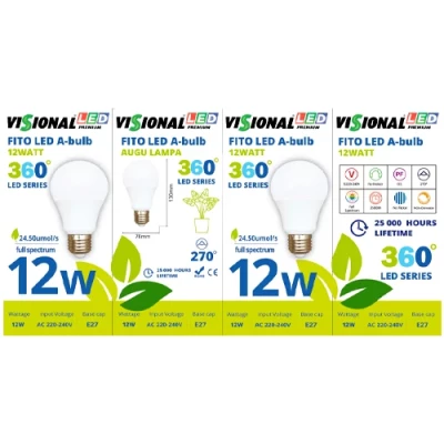 LED Fito lamp for plants and seedlings 12W