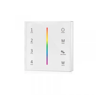 RGB RGBW LED remote control 4 zones