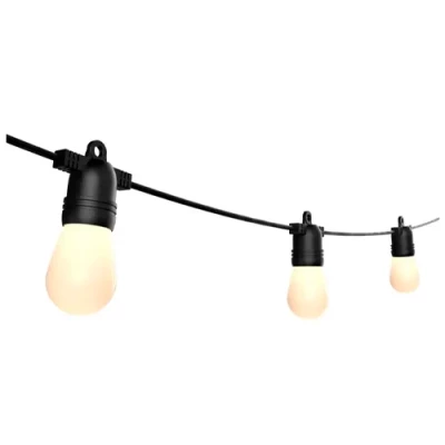 LED outdoor 10m garland for garden and terraces for E27 lamps