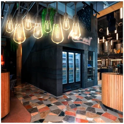 LED уличная 10м гирлянда для сада и террас для ламп Е27