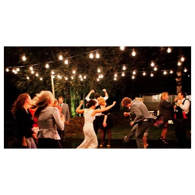 LED уличная 10м гирлянда для сада и террас для ламп Е27