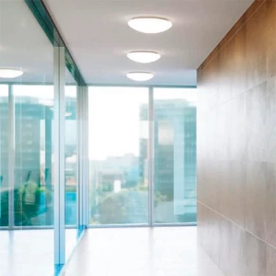 Griestu lampa ar sensoru SURFACE CIRCULAR 400 24W, 4000K, IP44