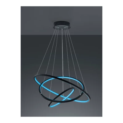 Hanging smart lamp with remote control AARON