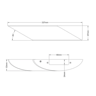 Sienas lampa ESCALATE