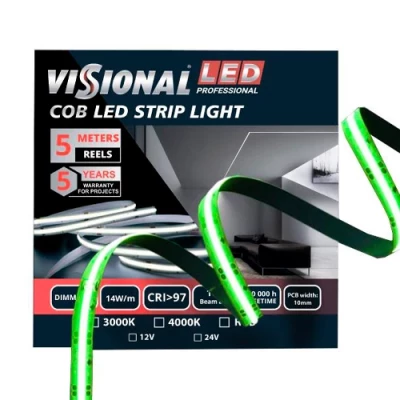 LED Strip COB RGB, IP20, 12V, 14W