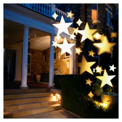 Влагозащищенный лазерный проектор для сада и дома - звёздная проекция