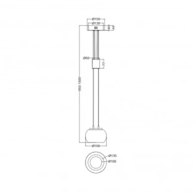 Подвесной светильник MADISON