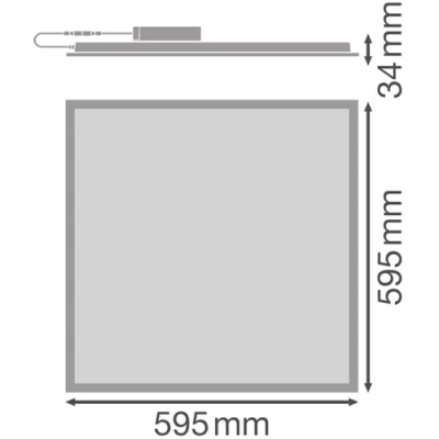 LED Panel 60x60 cm PANEL COMPACT 600