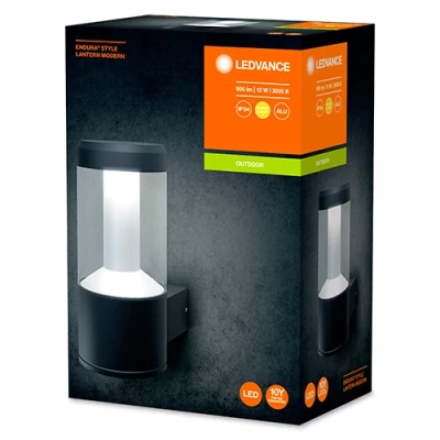 Фасадный светильник 12W, 3000K, IP44 ENDURA STYLE LANTERN MODERN