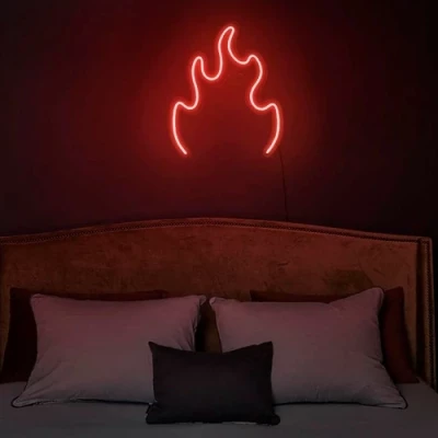 Outdoor LED neon strip 5m, red, 12V