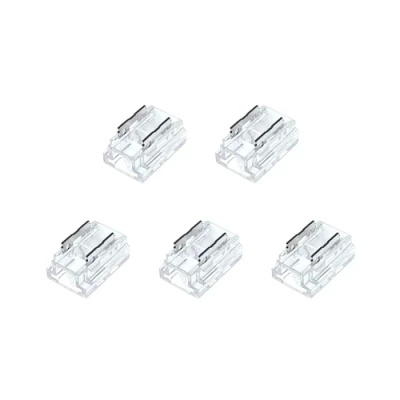Savienotājs 10 mm COB vienkrāsainai LED lentei, 2 kontakti