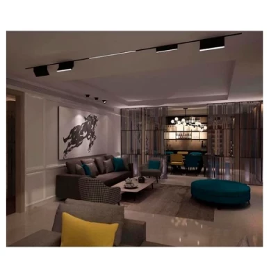 LED Magnetic rail light FOLDING GRILLE LIGHT 12W, 3000K, 218 mm, 48V