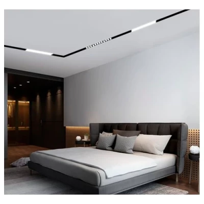 LED Magnētiskais lineārais sliežu gaismeklis 12W, 3000K, 300 mm, 48V