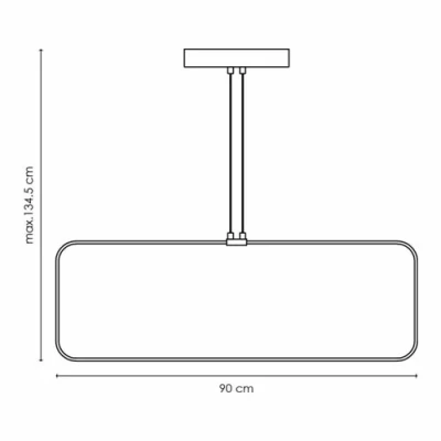 LED Pendant light QUAD