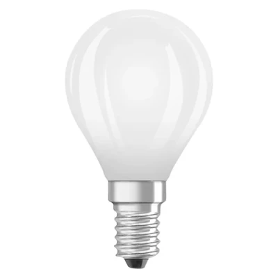 LED dimmable bulb E14, G45, 6.5W, 806lm, 2700K