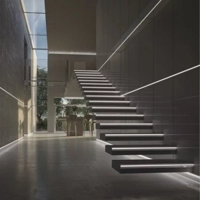 Anodized aluminum profile for LED strip HB-17.5X7T