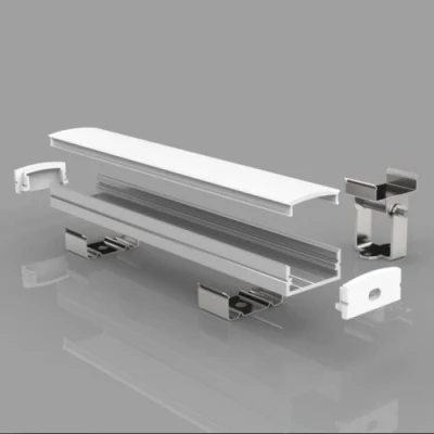 Anodized aluminum profile for LED strip HB-17.5X7T