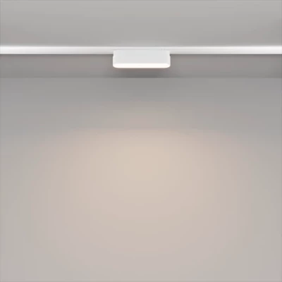 SLIM Magnētiskais sliežu gaismeklis 3000K, 6W, FLOOD LIGHT 48V