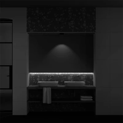 SLIM Магнитный рельсовый светильник 3000K, 6W, GRILL LIGHT 48V