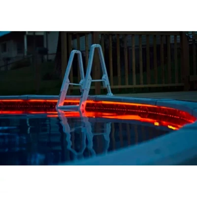 Влагостойкая LED лента красная, IP68, 12V, 12W, SMD5050