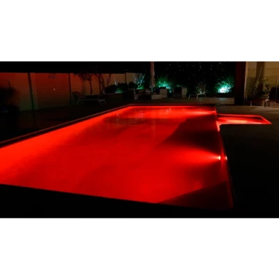 Влагостойкая LED лента красная, IP68, 12V, 12W, SMD5050