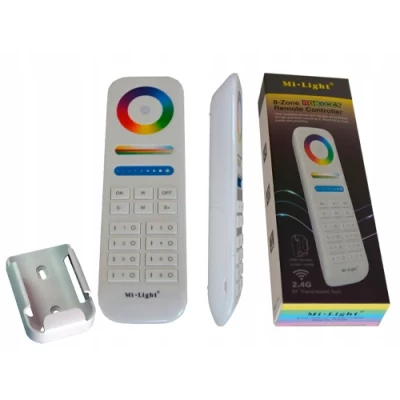 Tālvadības pults - kontrolieris 8 zonām, RGB+CCT