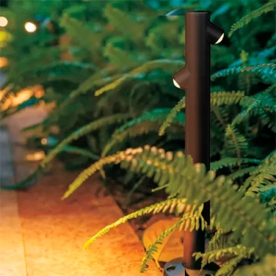 Outdoor decorative pole 60cm, 2x3W, 3000K