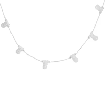 Set of outdoor 100m garlands for gardens and terraces with E27 lamps