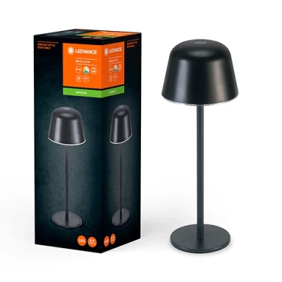 Āra galda lampa ar akumulatoru ENDURA STYLE TABLE, 2.5W, IP54, USB, 2700-6500K