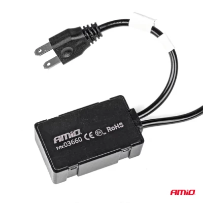 LED bulbs H7/H18, 40W, 6000K, 12-24V, FLEX+ Lens series