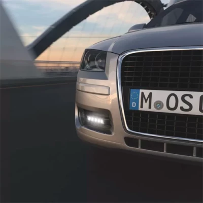 Dienas gaitas lukturi, 2x7.5W, 5200K, IP67, 12V, LEDriving sērija