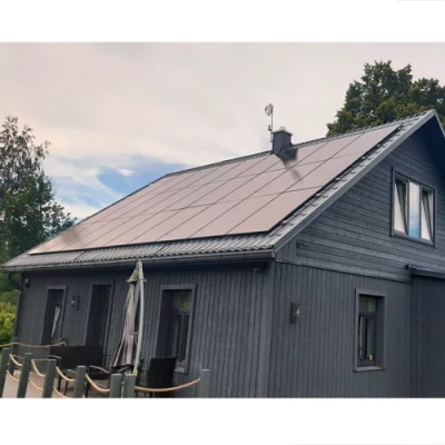 Монокристаллическая солнечная панель Vertex S, 410W, 1500V, 176.2x113.4x3 cm, Full black, TSM-410DE09R.05W