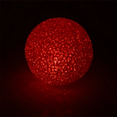 LED декоративный светильник - разноцветный шар, Ø 10 см, RGB, IP20