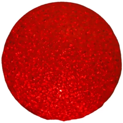 LED декоративный светильник - разноцветный шар, Ø 10 см, RGB, IP20