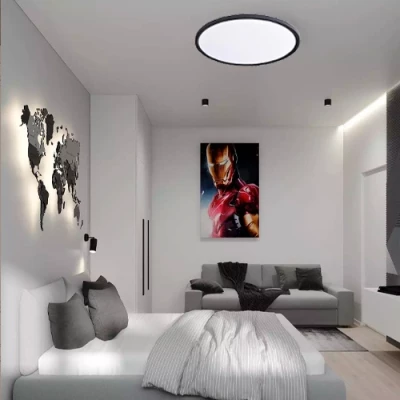 LED Ūdensizturīgs gaismeklis 18W, 3CCT, 2160Lm, IP44, Ø 230 x 25 mm