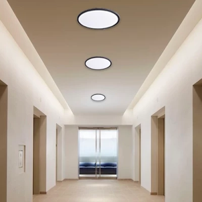 LED Ūdensizturīgs gaismeklis 50W, 3CCT, 6000Lm, IP44, Ø 600 x 27 mm