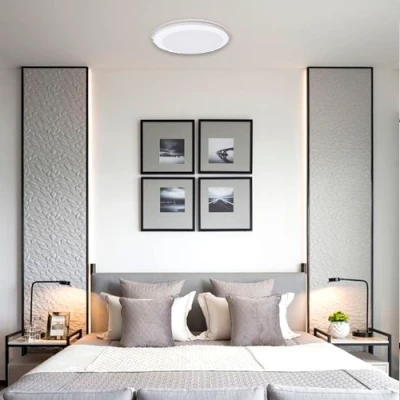 LED Waterproof luminaire with PIR motion sensor 20W, 3CCT, 2400Lm, IP65, Ø 230 x 55 mm