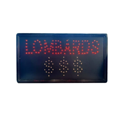 LED рекламный дисплей - вывеска LOMBARDS