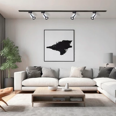 Рельсовый светильник SENTO, 1F, excl. GU10, max 35W, IP20