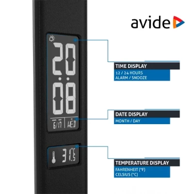 LED Galda lampa NATHAN 6W, 360Lm, silti - neitrāli - auksti balts