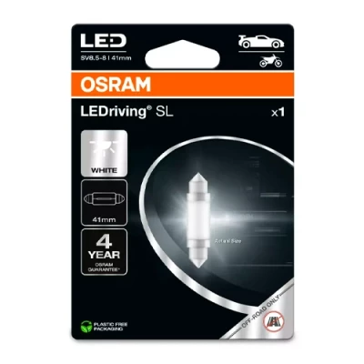 LED bulb C5W, 12V, 0.8W, 6000K, LEDriving SL series