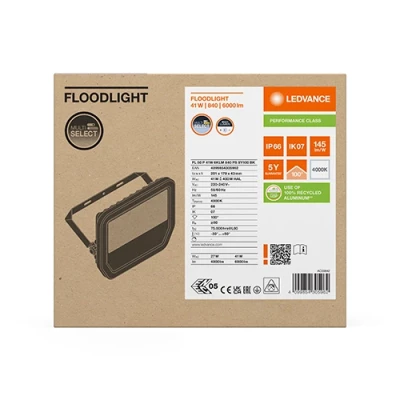 Outdoor LED floodlight 41W,27W, 4000K, IP66, 4000,6000Lm, FLOODLIGHT 50