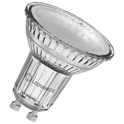 LED spuldze GU10, 120°, 4.3W, 350lm, 3000K