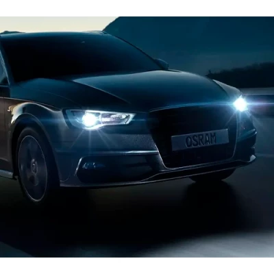 Halogen H7 bulbs, 55W, 12V, up to 5000K, COOL BLUE INTENSE (NEXT GEN) series